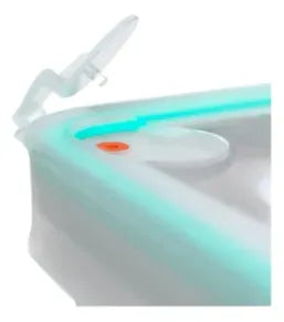 Pote Hermético De Vidrio Glasslock Cuadrado 1200ml Agua