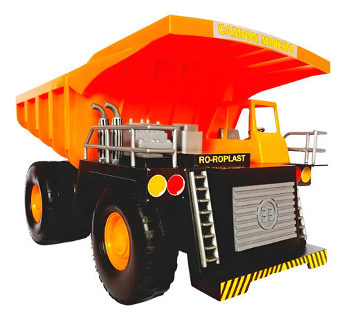 Camión Minero Tolva Gigante Camion Juguete Goliat Amarillo Amarillo