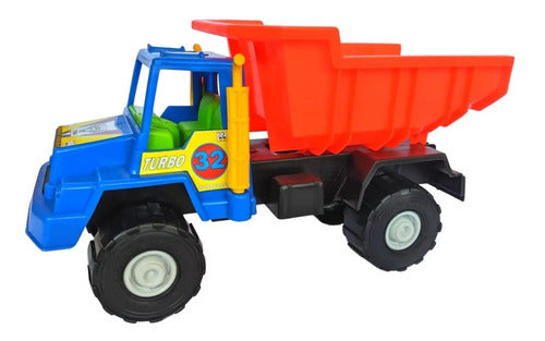 Camión Tolva Juguete Didactico Niños Azul Azul