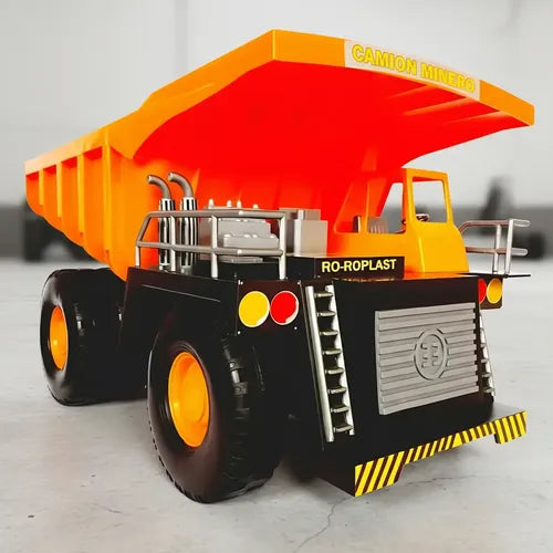 Camión Minero Tolva Gigante Juguete Goliat Niños Amarillo