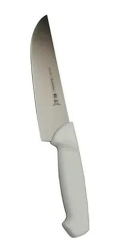 Cuchillo Carnicero Profesional Acero Inox 20 Cm Tramontina Color Blanco