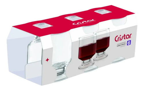 Pack 6 Copas Vino Tinto Nuevas Transparente