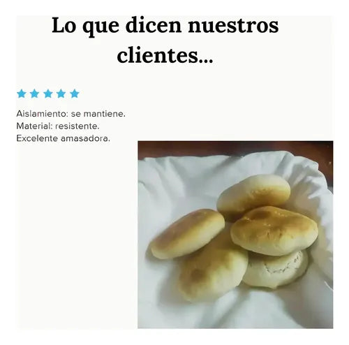 Amasadora 28cm (empanada Y Pan) Gris