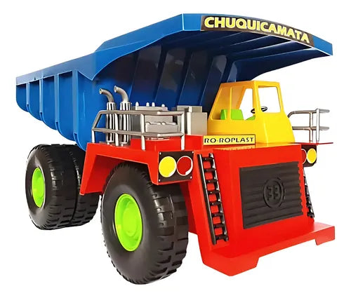 Camión Minero Tolva Gigante Camion Juguete  Azul