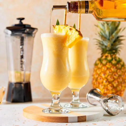 Copa Daiquiri Coctail 380ml Nadir Hurricane Windsor X1unidad Transparente