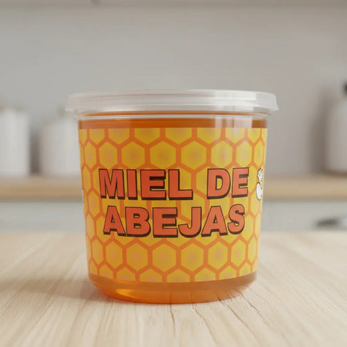 Pack 150 Envases Desechables Para Miel 1 Kilo Con Tapa