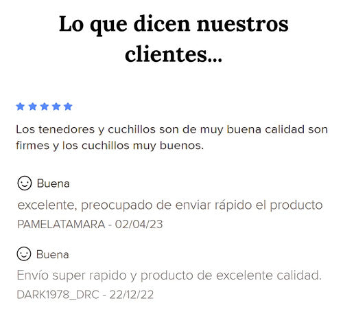 Pack 12 Tenedores + 12 Cuchillos De Mesa Acero Inoxidable Plateado