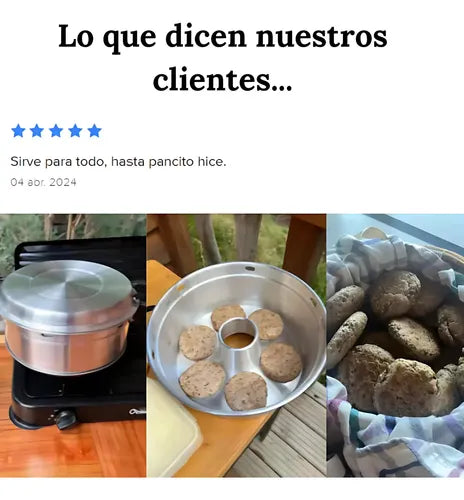 Horno Mágico 32 Cm Queque Aluminio Nuevo