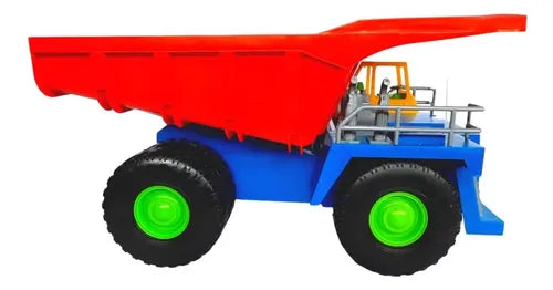 Camión Minero Tolva Gigante Camion Juguete Goliat Color Rojo