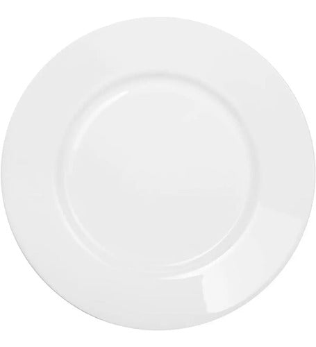 Pack 12 Platos Bajos Restaurant  Blanco