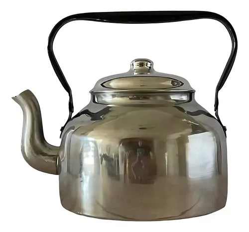 Tetera Aluminio 4 Lts Grande Gris