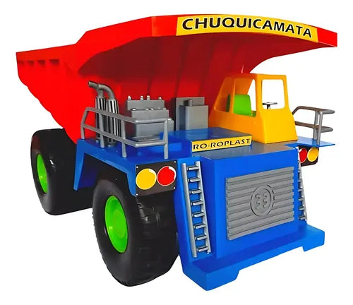 Camión Minero Tolva Gigante Camion Juguete Goliat Color Rojo