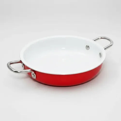 Paila Enlozada Roja 16 Cm Rojo
