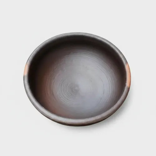 Pack 6 Pailas De Greda Pomaire 17 Cm Para Cocina Tradicional Marrón Oscuro