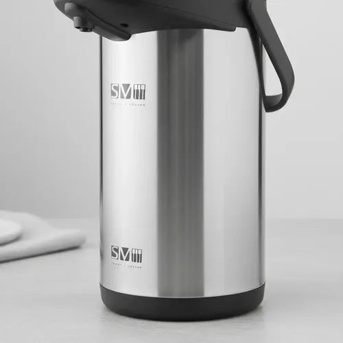 Termo De Agua 4 Litros Acero Inoxidable. Smi Gris