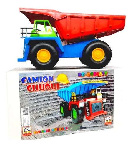 Camión Minero Tolva Gigante Camion Juguete Goliat Color Rojo