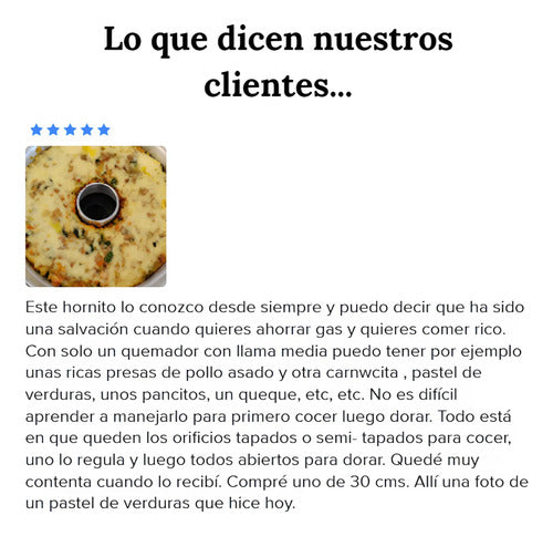 Horno Magico 30cm Gris