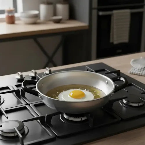 Paila Huevo Aluminio 15 Cm Para Freir / Cocina Aluminio