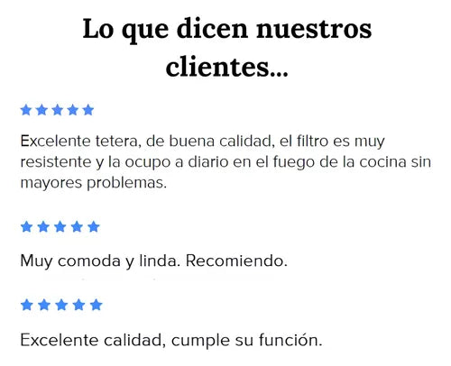Tetera Acero Inoxidable Con Filtro Té Infusiones