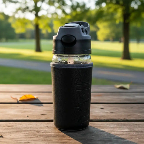 Botella Frostt Verano 500 Ml Con Boquilla Color Negro