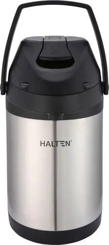 Termo Sifón 3 Litros Halten Plateado Acero