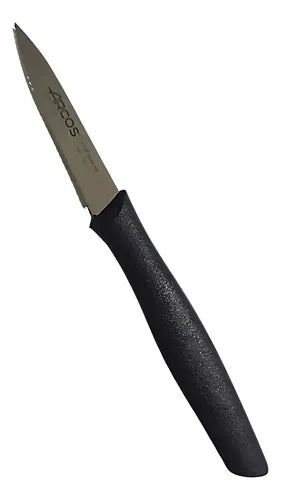 Cuchillo Medio Golpe 20 Cm + Cuchillo Puntilla   Negro